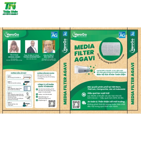  Lọc không khí AGAVI – Công nghệ Israel 