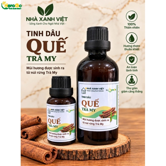 Tinh Dầu Quế HeroGo Dạng Lọ – Giải Pháp Tạo Hương Cho Không Gian